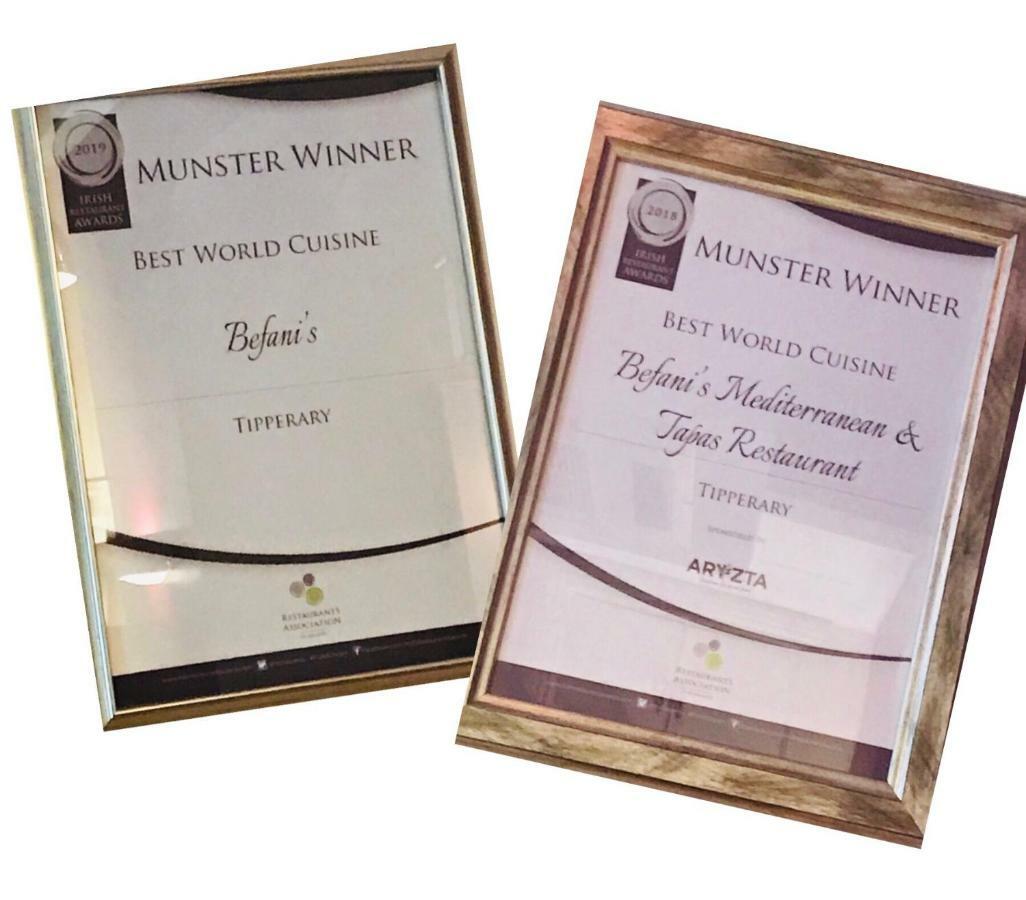 Befani'S Mediterranean Restaurant & Townhouse Clonmel Zewnętrze zdjęcie